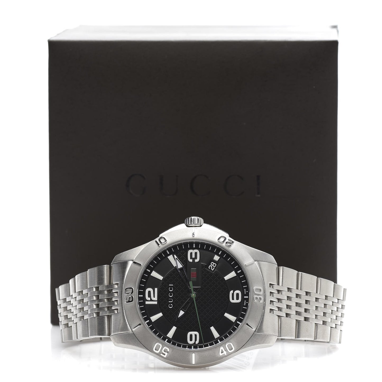 Stainless Steel 45mm G-Timeless Quartz Watch Black