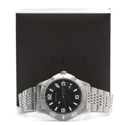 Gucci Stainless Steel 45mm G-Timeless Quartz Watch Black 7 of 7