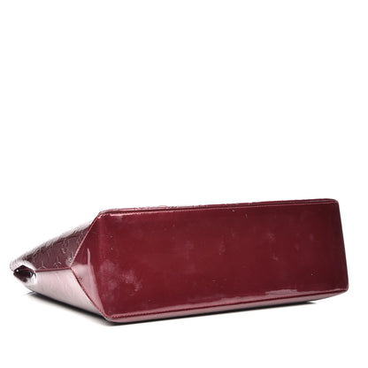 Louis Vuitton Vernis Wilshire MM Rouge Fauviste 4 of 7