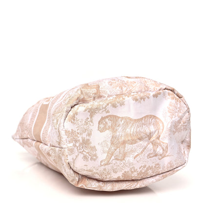Christian Dior Technical Fabric Embroidered Toile De Jouy Sauvage DiorTravel Pouch Rose 4 of 10
