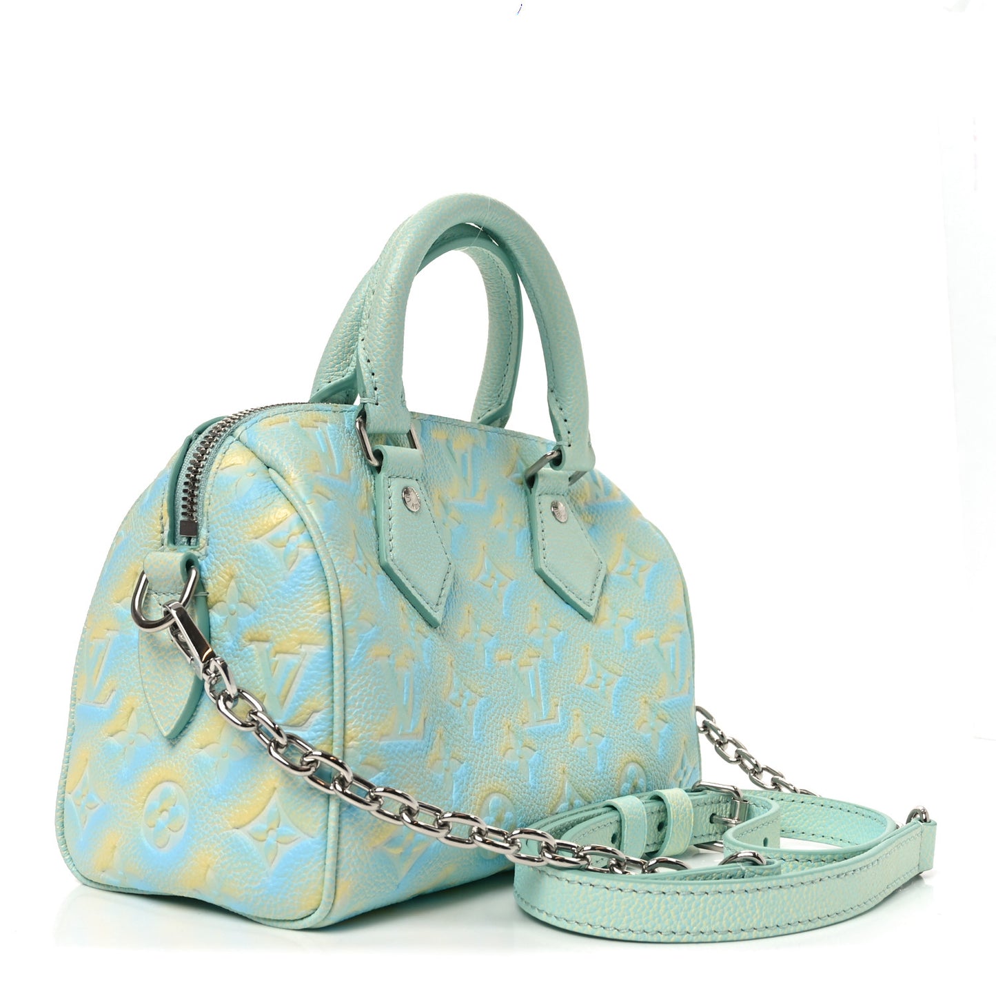 Empreinte Monogram Summer Stardust Speedy 20 Water Green