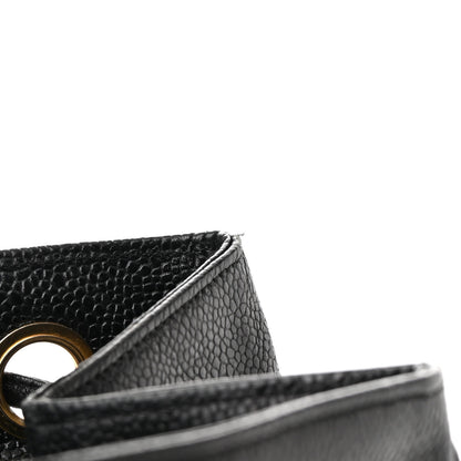Chanel Caviar CC Backpack Black 11 of 13