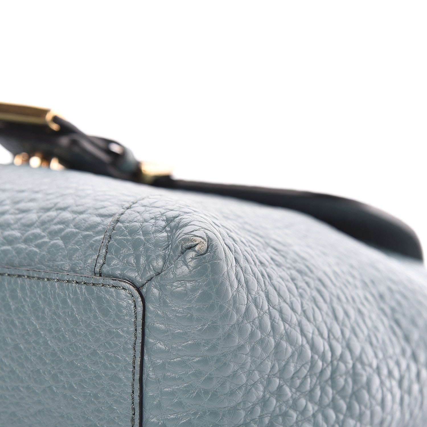Burberry Grainy Calfskin Shoulder Bag Turquoise 13 of 17
