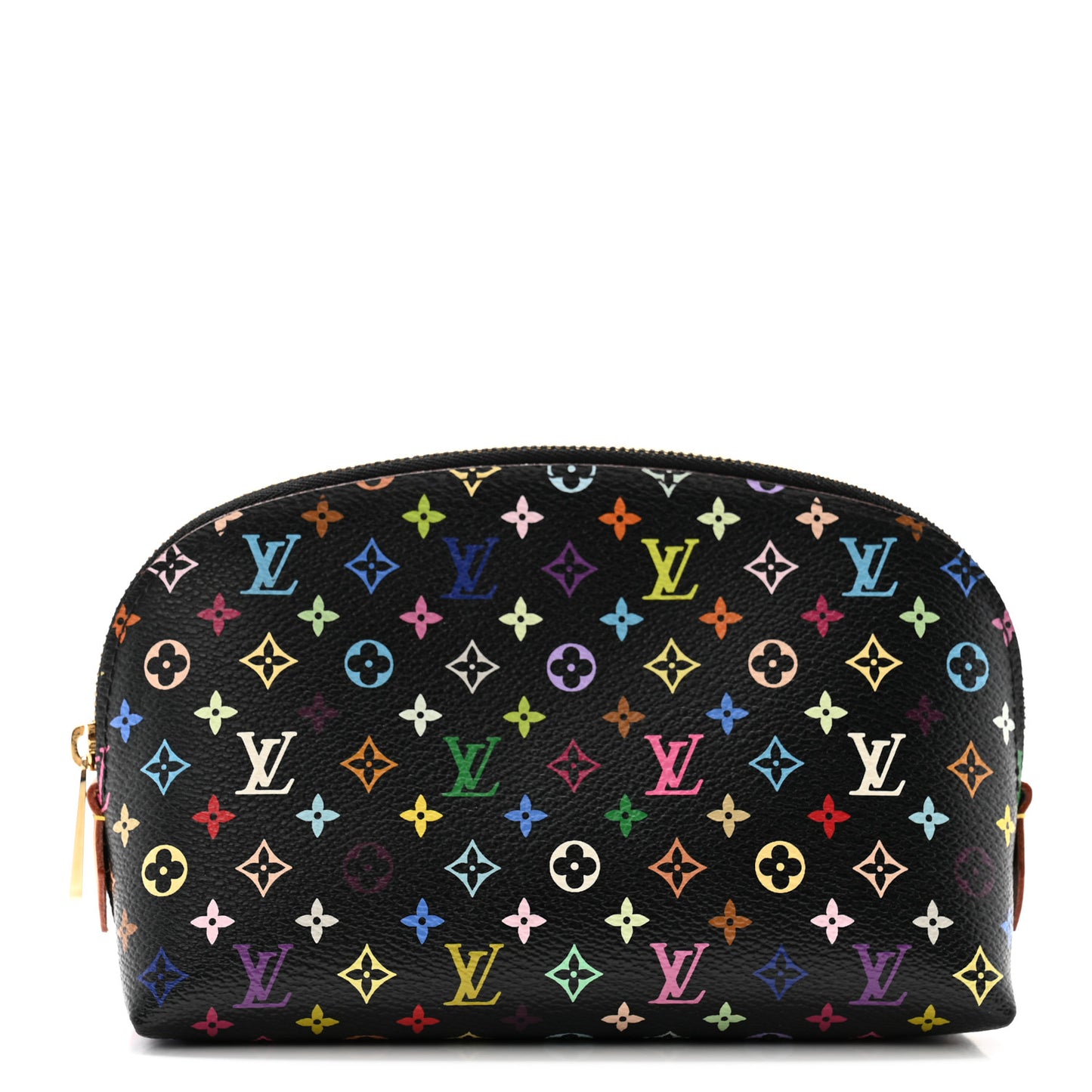Monogram Multicolor Cosmetic Pouch Black Grenade