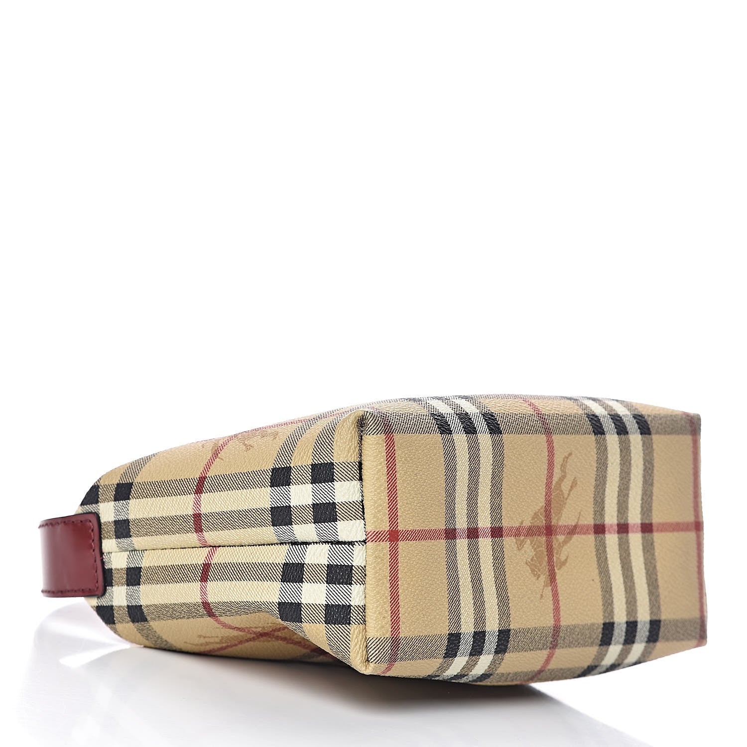 Burberry Haymarket Check Small Bag Red 4 of 10