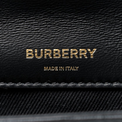 Burberry Lambskin Quilted Medium Lola Bag Black 8 of 8