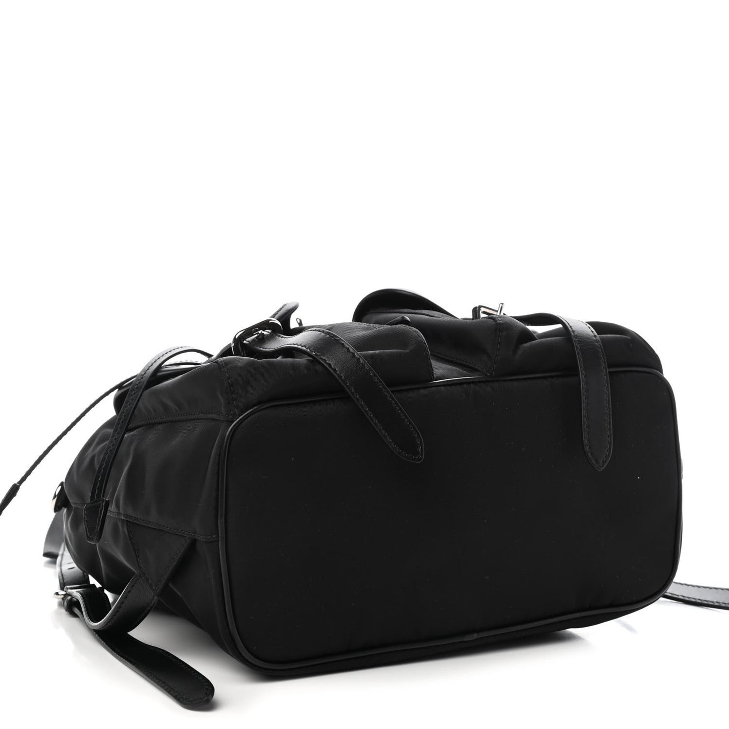 Tessuto Nylon Vitello Backpack Black