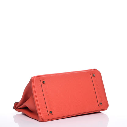 Hermes Togo Birkin 35 Capucine 4 of 26