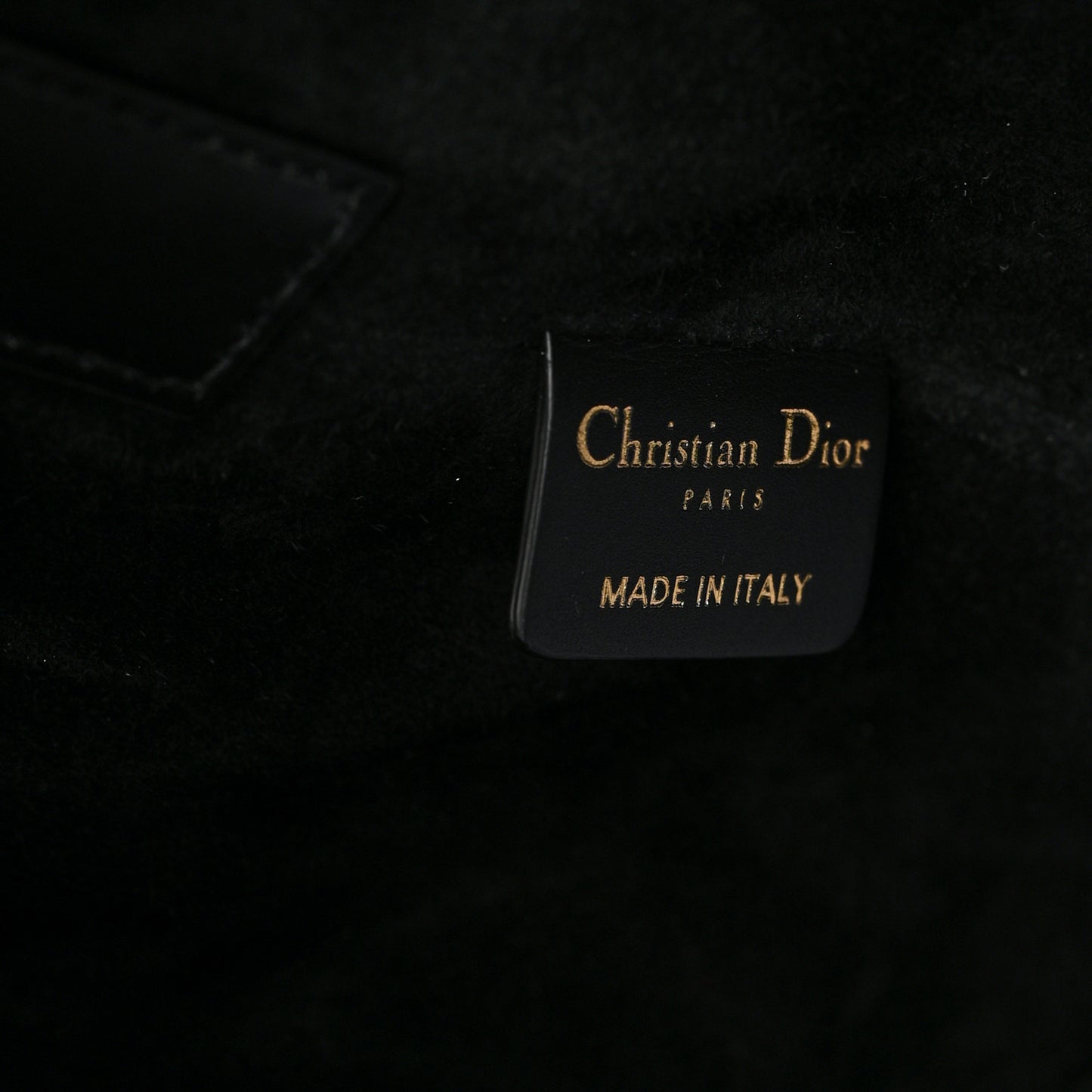 Calfskin Macrocannage Large Toujours Black