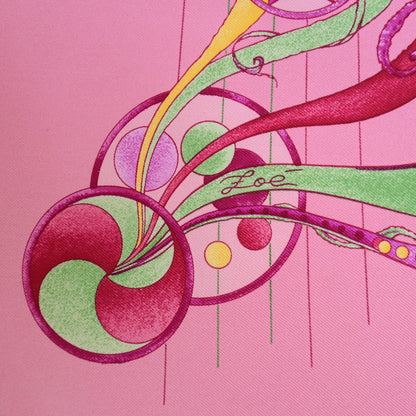 Hermes Silk La Danse du Cosmos Scarf 90 3 of 7