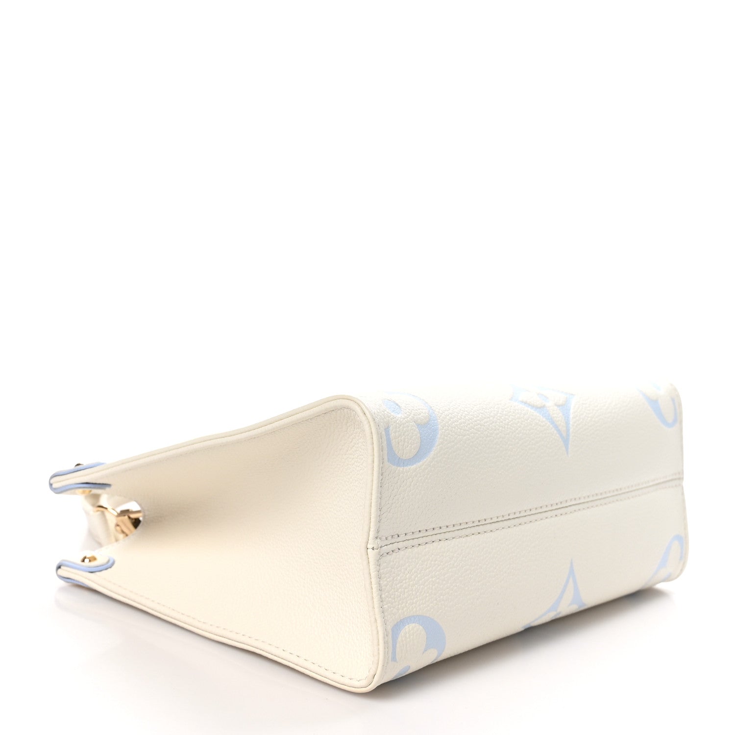 Louis Vuitton Empreinte Monogram Giant Onthego PM Latte Candy Blue 4 of 9