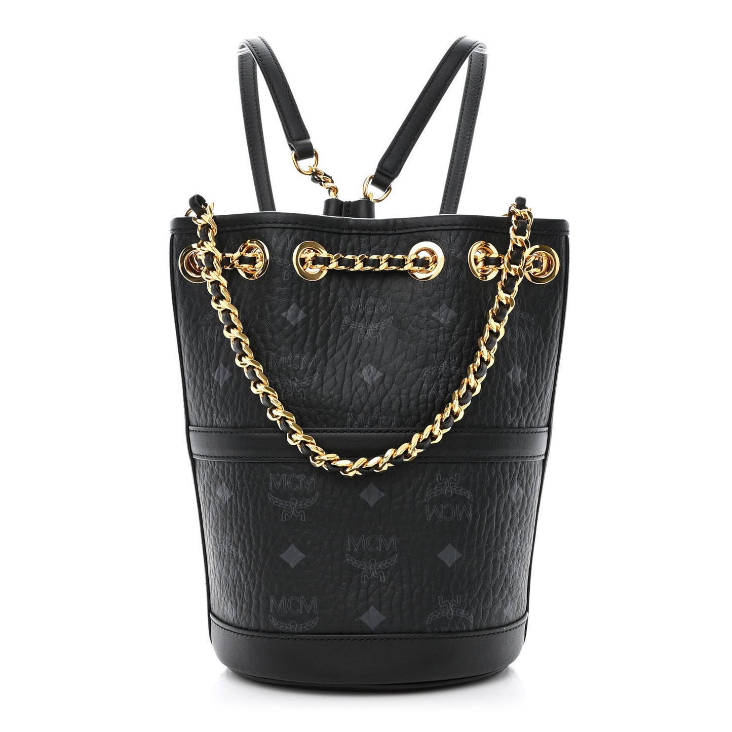 Visetos Aren Mini Chain Backpack Black