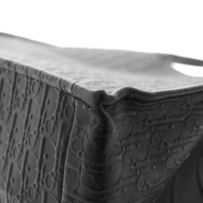 Christian Dior Oblique Calfskin Embossed Large Book Tote TBlack 12 of 13