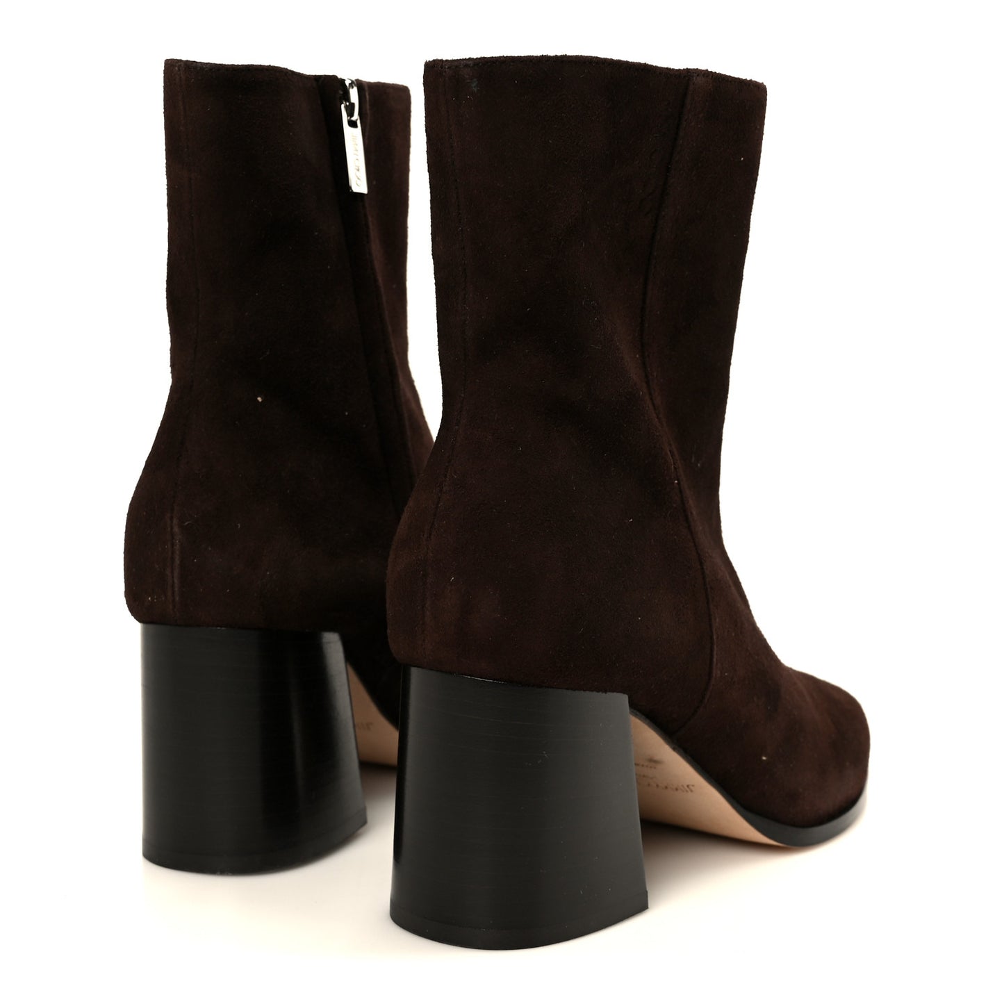 Suede Linne Ankle Boots 39 Brown