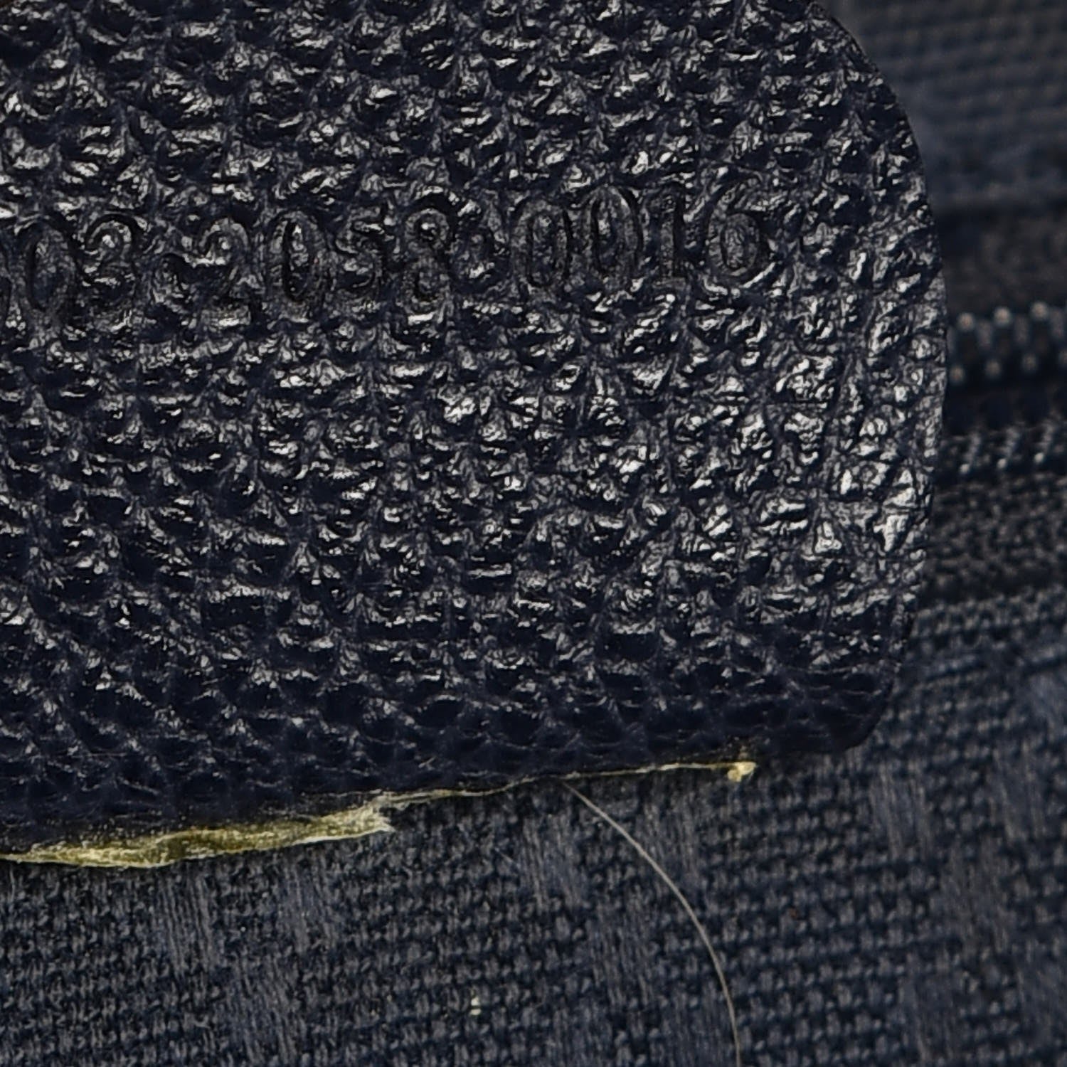 Gucci Suede Bamboo Backpack Navy Blue 7 of 9