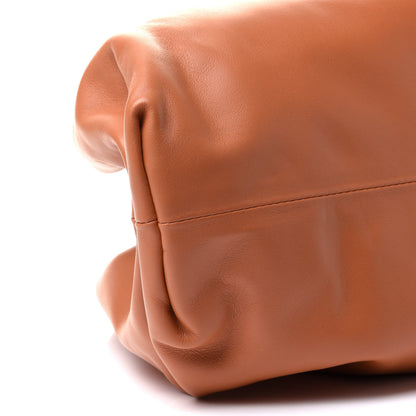 Bottega Veneta Smooth Butter Calf The Pouch Oversized Clutch Clay 10 of 10