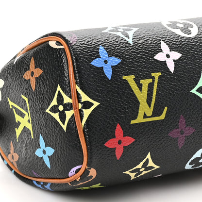Louis Vuitton Monogram Multicolor Mini Sac HL Speedy Black 8 of 10