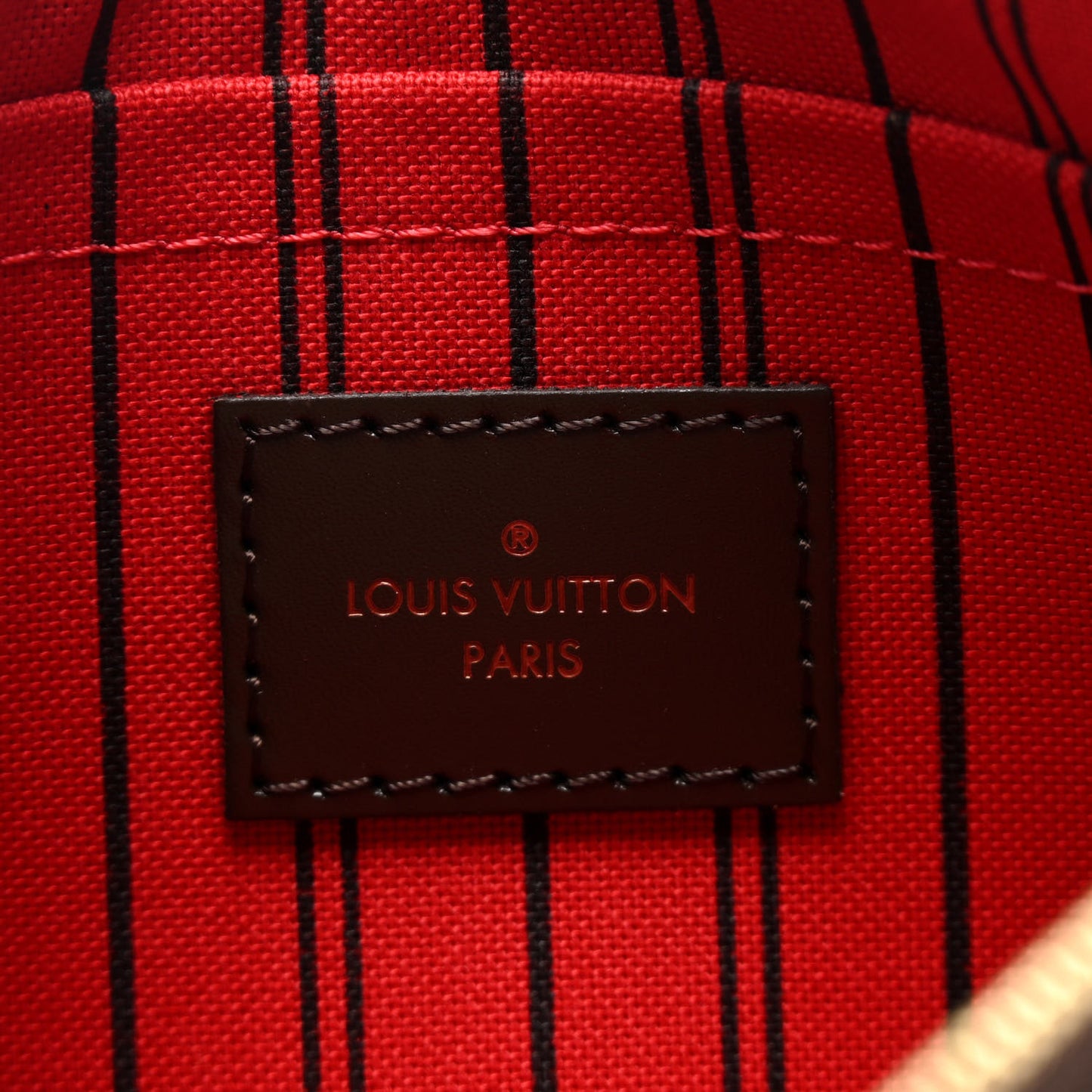 Damier Ebene Neverfull MM GM Pochette