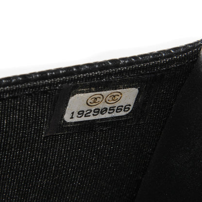 Chanel Caviar Timeless CC Wallet On Chain WOC Black 8 of 8