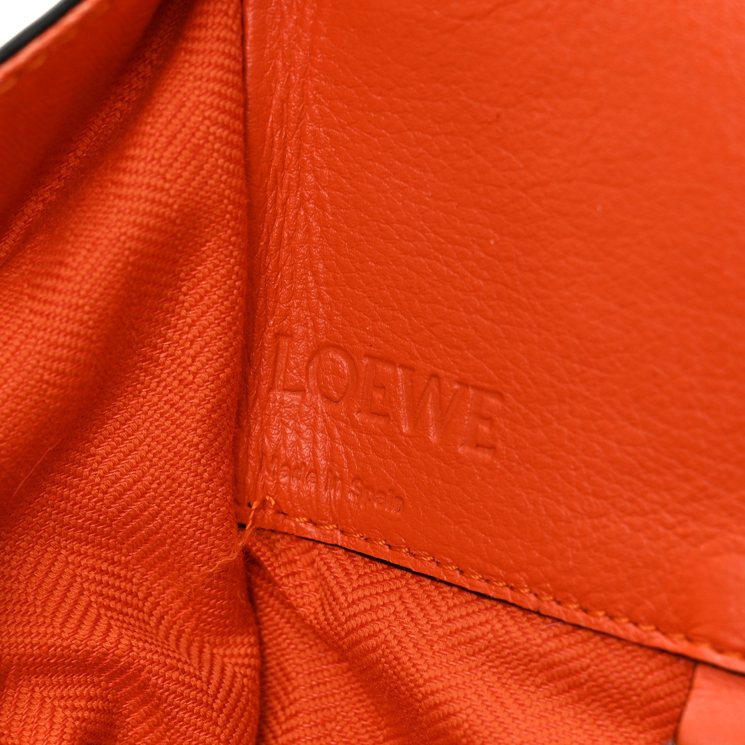 Loewe Nylon Medium Hammock Shoulder Bag Black 6 of 10