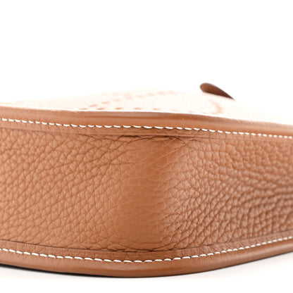 Hermes Taurillon Clemence Evelyne TPM Gold 10 of 11