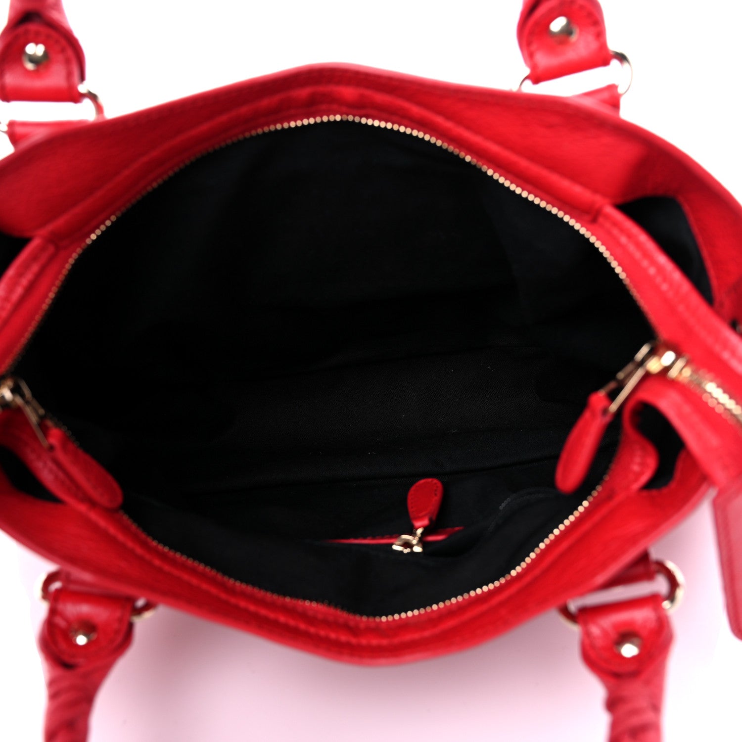 Balenciaga Agneau Giant 12 Gold Hardware Town Rouge Cardinal 5 of 11