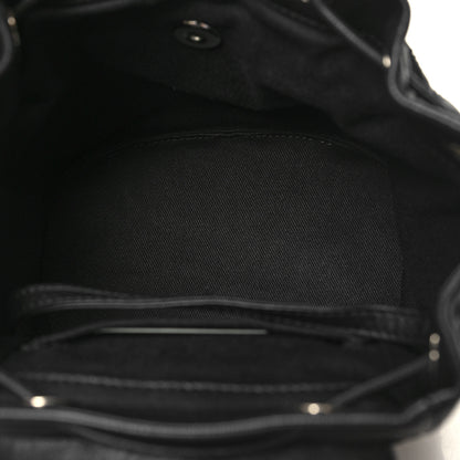 Chanel Lambskin Quilted Metallic Bubble Backpack Black 5 of 10