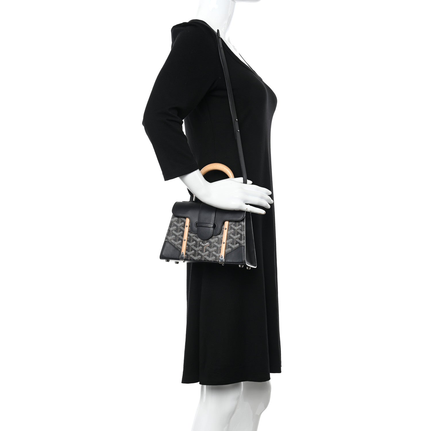 Goyard Goyardine Structure Mini Saigon Black 2 of 10