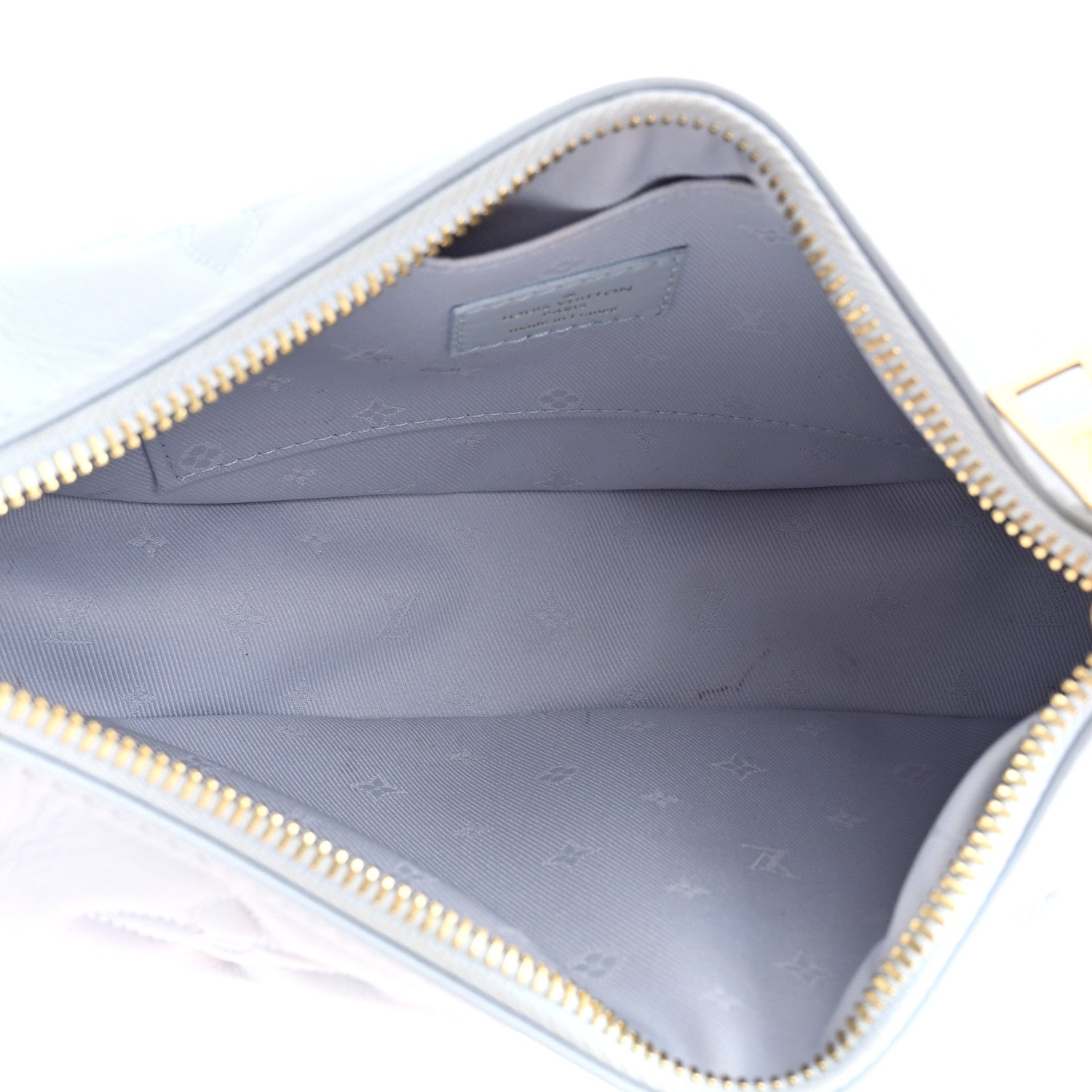 Louis Vuitton Calfskin Bubblegram Over The Moon Ice Blue 5 of 14