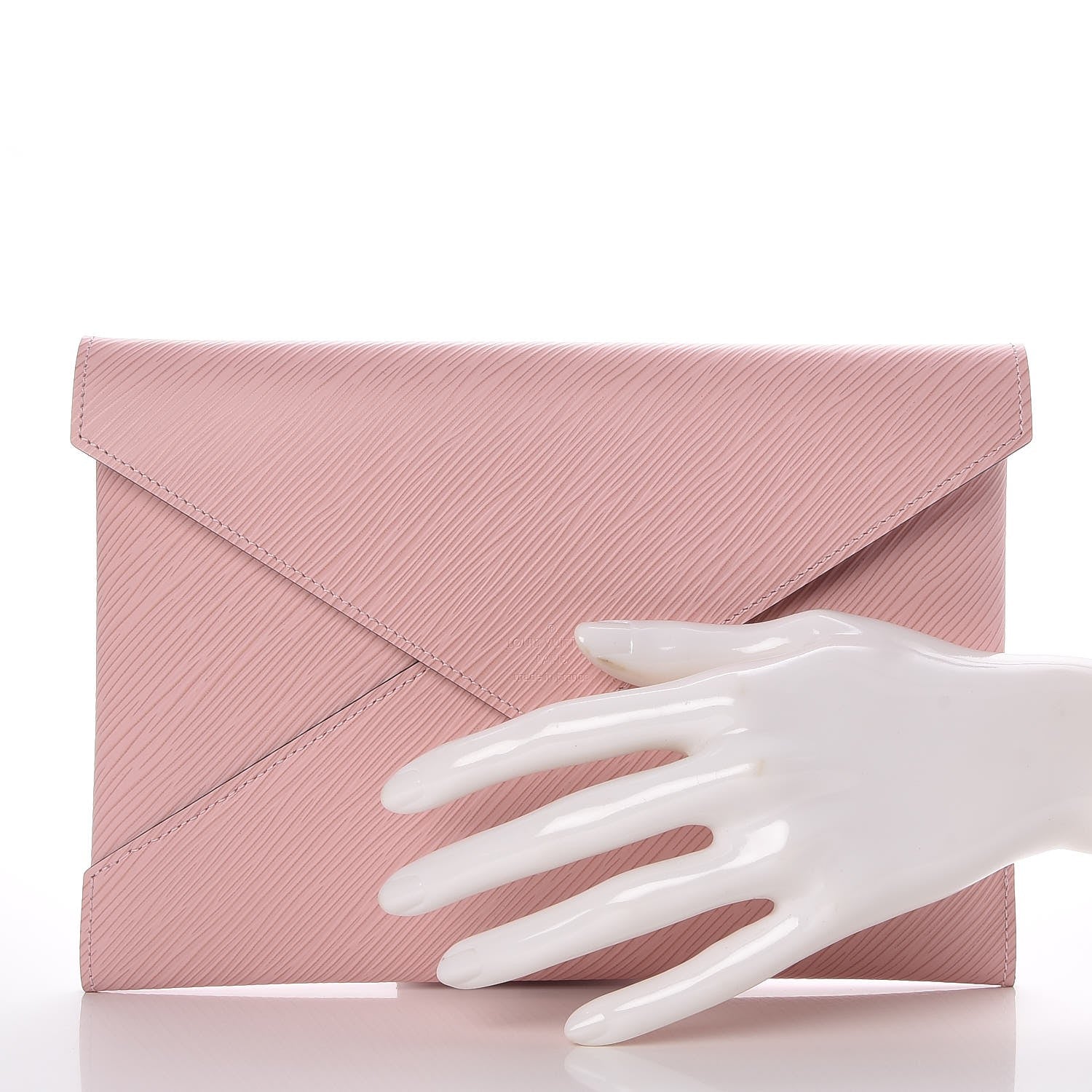 Louis Vuitton Epi Large Kirigami Pochette Insert Rose Ballerine 2 of 7