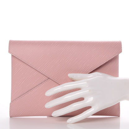 Louis Vuitton Epi Large Kirigami Pochette Insert Rose Ballerine 2 of 7