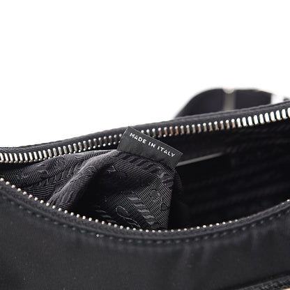 Prada Nylon Re-Edition 2005 Shoulder Bag Black 6 of 10
