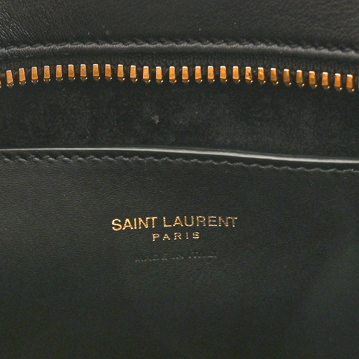 Calfskin Monogram Baby Cabas Black