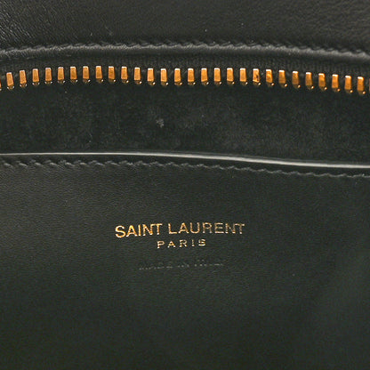 Saint Laurent Calfskin Monogram Baby Cabas Black 6 of 11