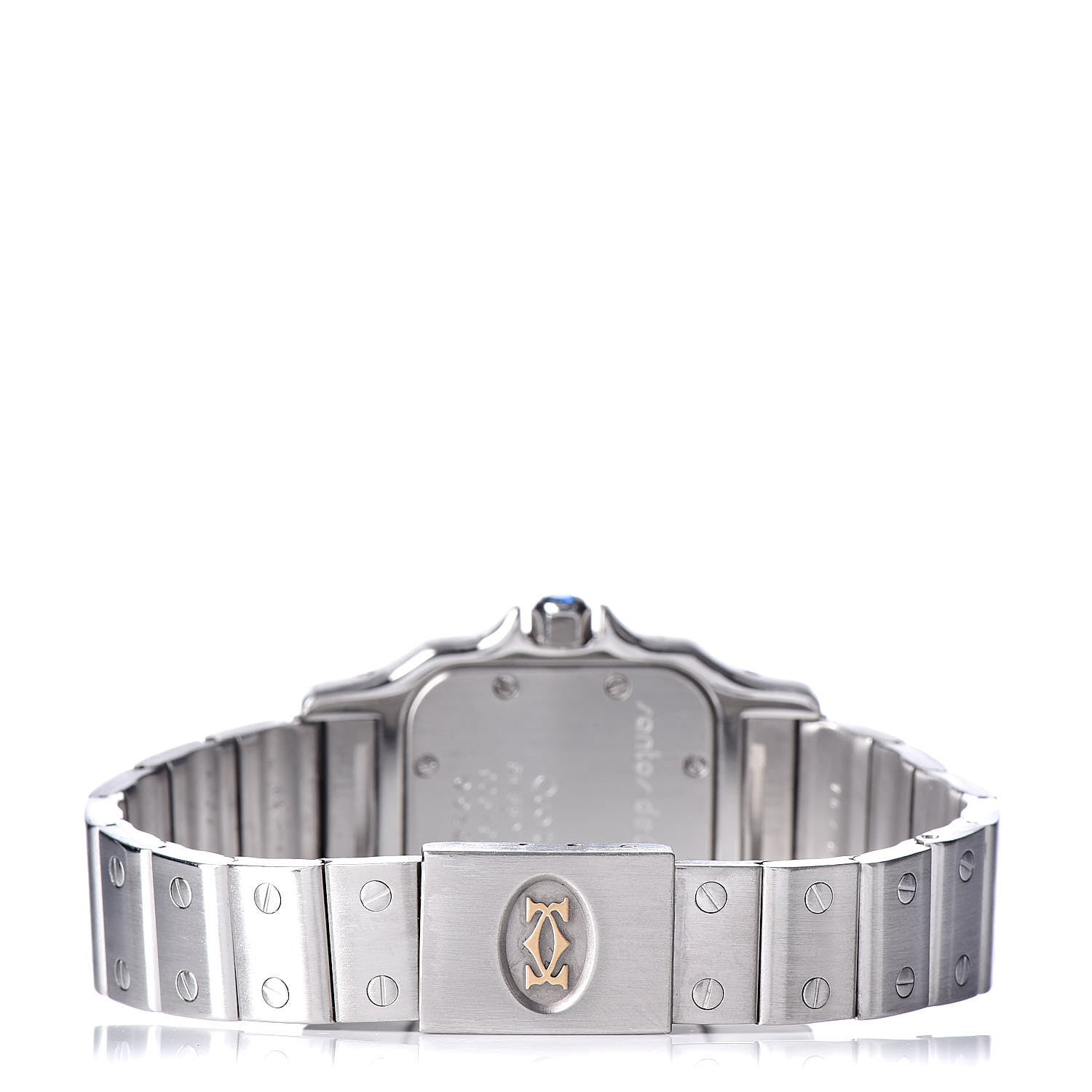 Cartier Stainless Steel 24mm Santos de Galbee Quartz Watch 4 of 6