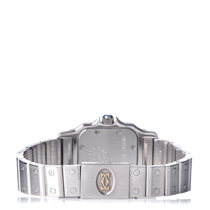 Cartier Stainless Steel 24mm Santos de Galbee Quartz Watch 4 of 6