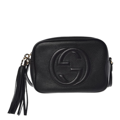 Gucci Pebbled Calfskin Small Soho Disco Bag Black 1 of 7