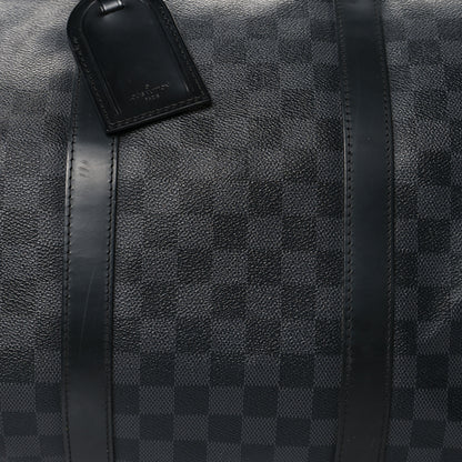 Louis Vuitton Damier Graphite Keepall Bandouliere 55 7 of 11