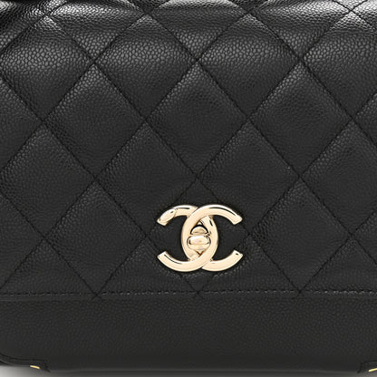 Chanel Caviar Quilted Medium Business Affinity Flap Black 8 of 11