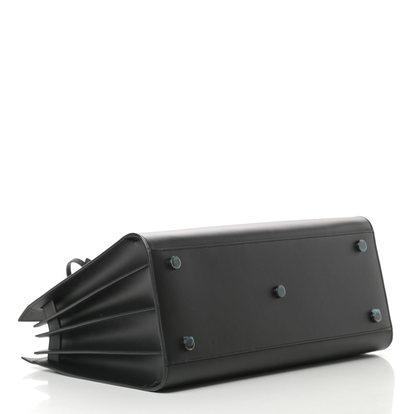 Calfskin Small Sac De Jour Black