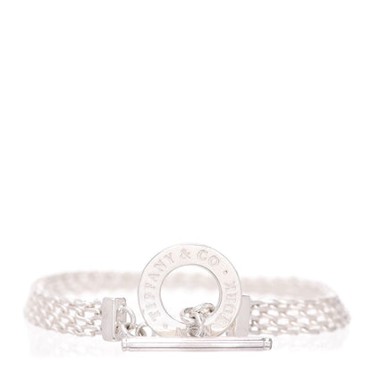 Tiffany Sterling Silver Somerset Toggle Bracelet 3 of 6
