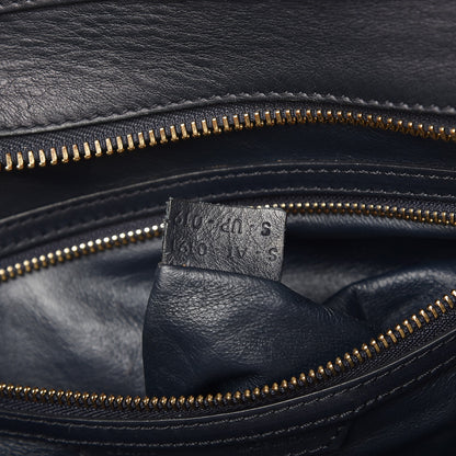Celine Smooth Calfskin Mini Luggage Navy Blue 8 of 16