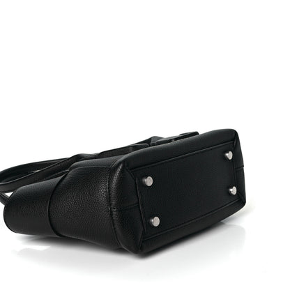 Bottega Veneta Grained Calfskin Mini Maxi Intrecciato Arco 33 Black 3 of 6