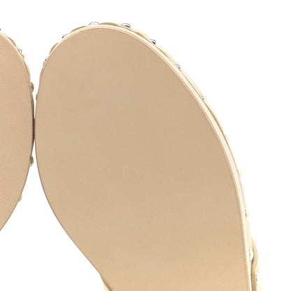 Hermes Calfskin Calya Mules 37 Hetre 8 of 12