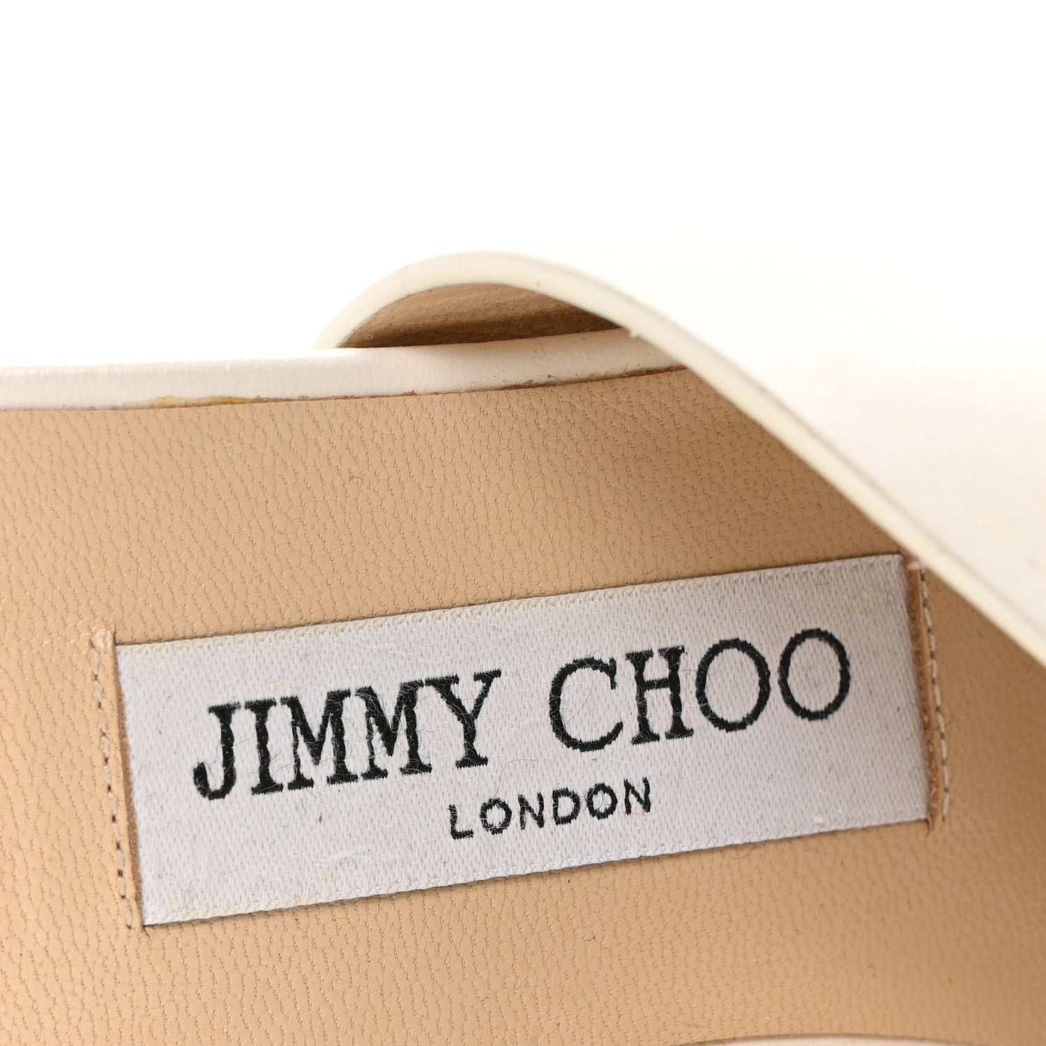 Jimmy Choo Calfskin Cork Duclet Wedge 90 Sandals 36 White Cuoio 8 of 8