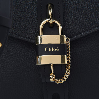 Chloe Grained Calfskin Medium Aby Day Shoulder Bag Black 10 of 10
