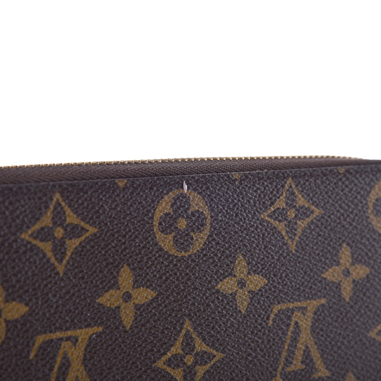 Monogram Clemence Wallet Rose Ballerine