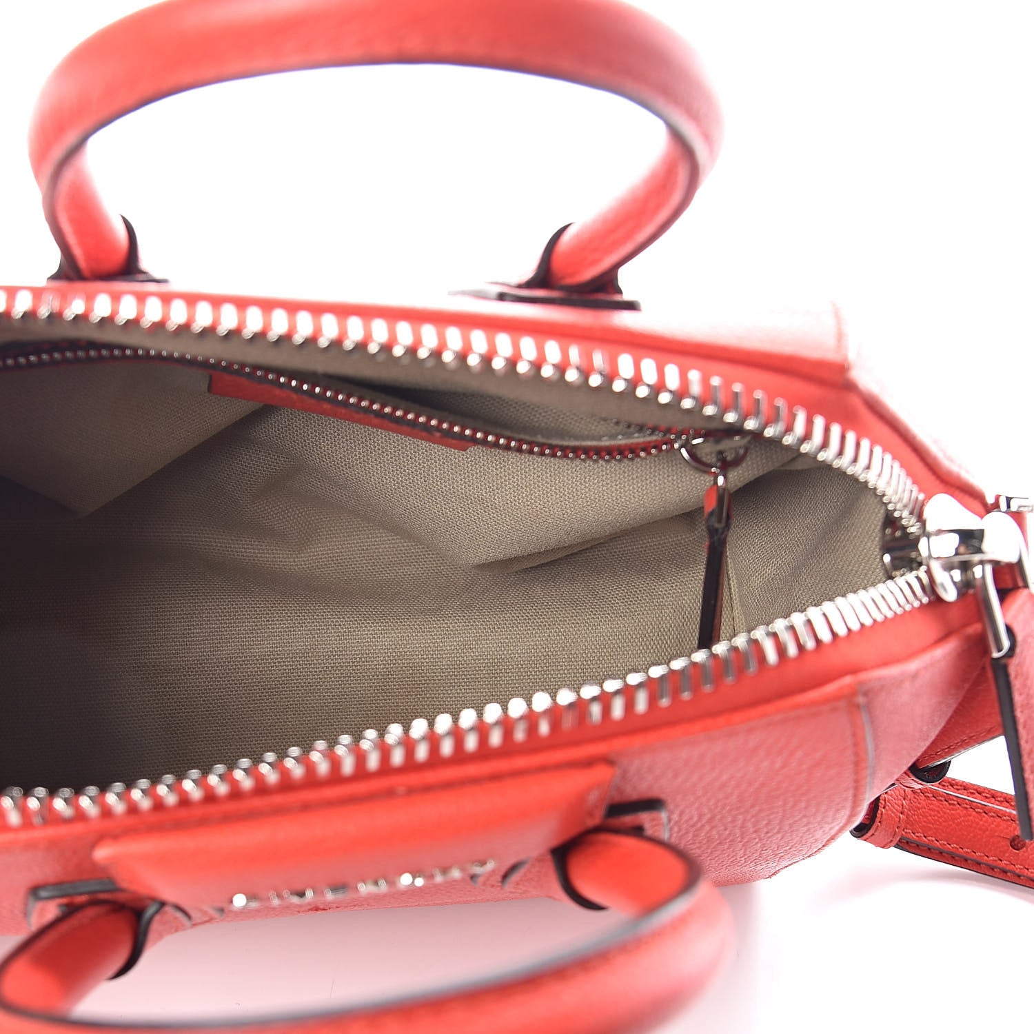 Givenchy Sugar Goatskin Mini Antigona Pop Red 5 of 15