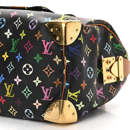 Louis Vuitton Monogram Multicolor Speedy 30 Black 6 of 10
