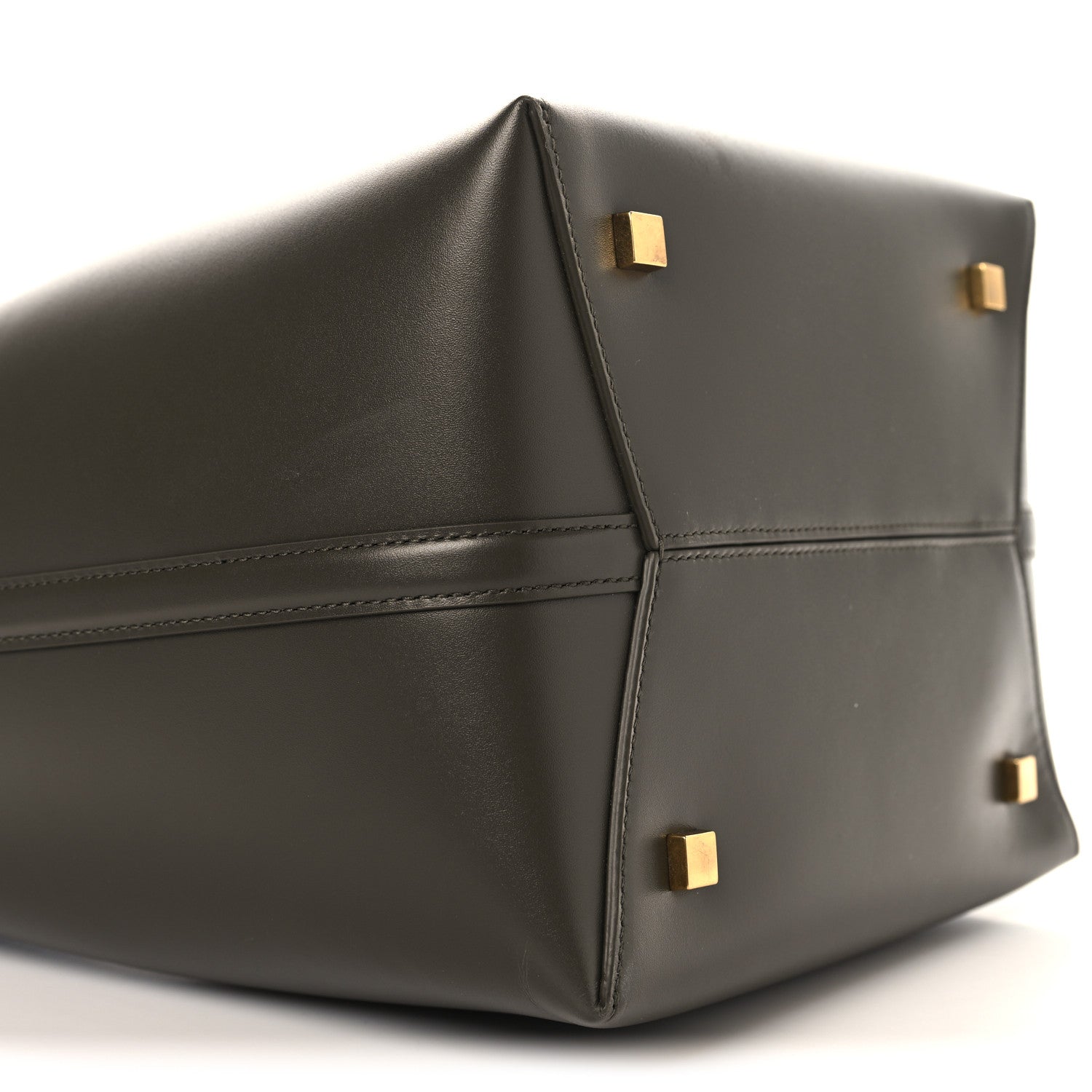 Saint Laurent Shiny Calfskin Le 37 Bucket Bag Deep Musk 9 of 10